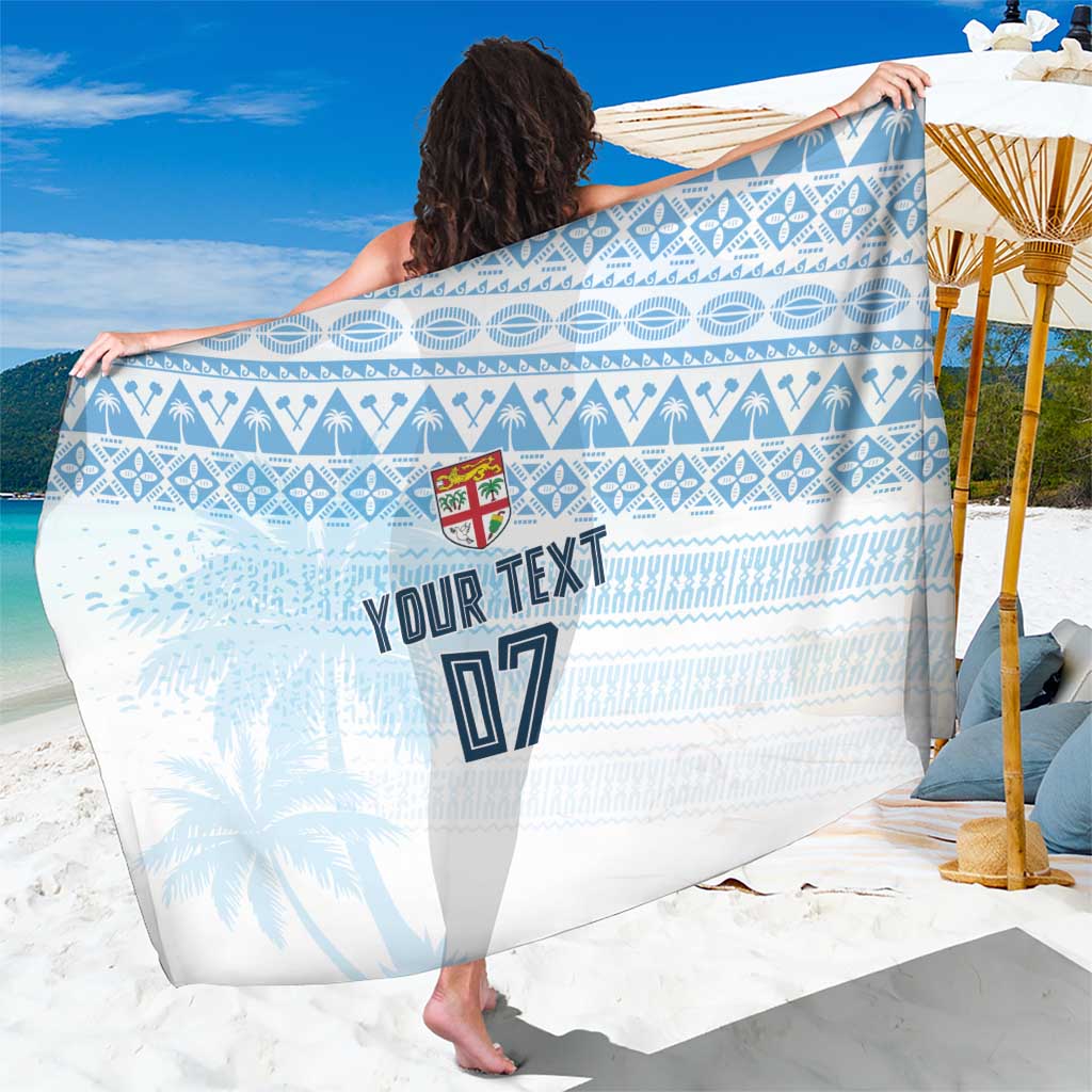 Fiji Rugby Custom Kaiviti Masi Sarong Turquoise - Aussie Hoodie