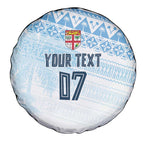 Fiji Rugby Custom Kaiviti Masi Spare Tire Cover Turquoise - Aussie Hoodie