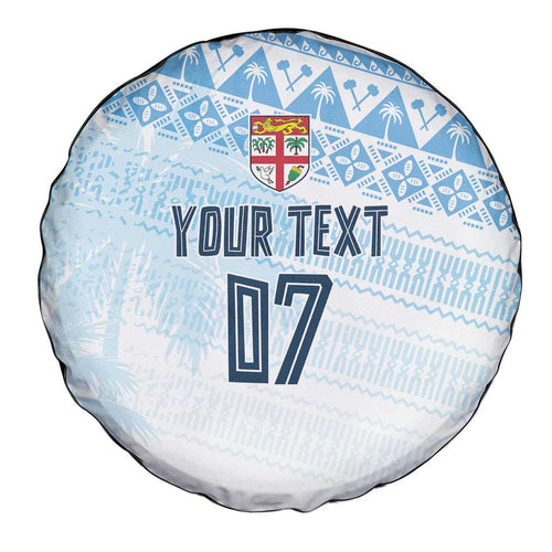 Fiji Rugby Custom Kaiviti Masi Spare Tire Cover Turquoise - Aussie Hoodie