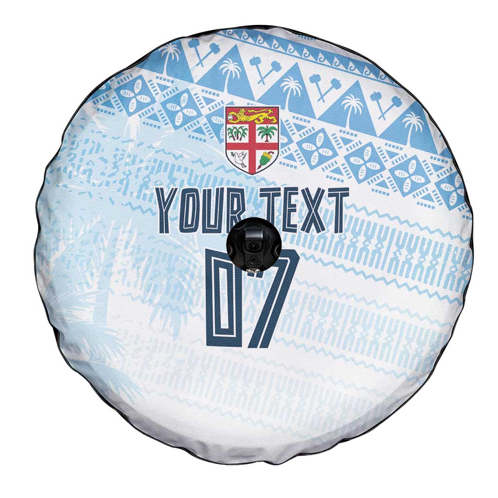 Fiji Rugby Custom Kaiviti Masi Spare Tire Cover Turquoise - Aussie Hoodie