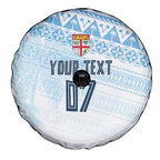 Fiji Rugby Custom Kaiviti Masi Spare Tire Cover Turquoise - Aussie Hoodie