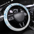 Fiji Rugby Kaiviti Masi Steering Wheel Cover Turquoise - Aussie Hoodie