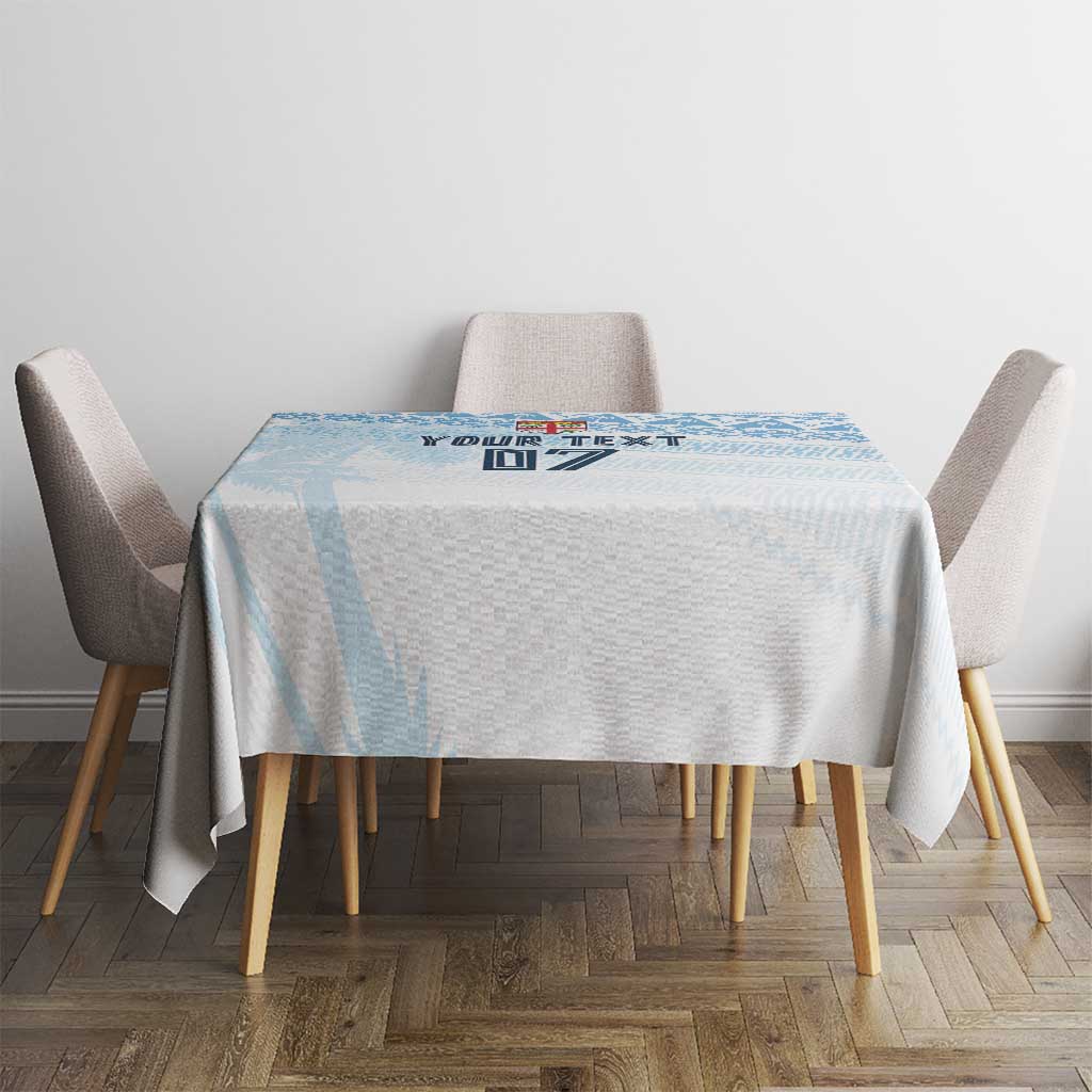 Fiji Rugby Custom Kaiviti Masi Tablecloth Turquoise - Aussie Hoodie