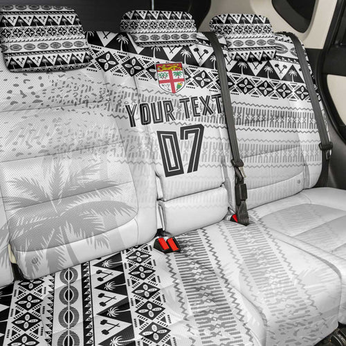 Fiji Rugby Custom Kaiviti Masi Back Car Seat Cover Black - Aussie Hoodie