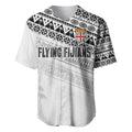 Fiji Rugby Custom Kaiviti Masi Baseball Jersey Black - Aussie Hoodie