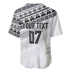 Fiji Rugby Custom Kaiviti Masi Baseball Jersey Black - Aussie Hoodie