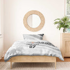 Fiji Rugby Custom Kaiviti Masi Bedding Set Black - Aussie Hoodie