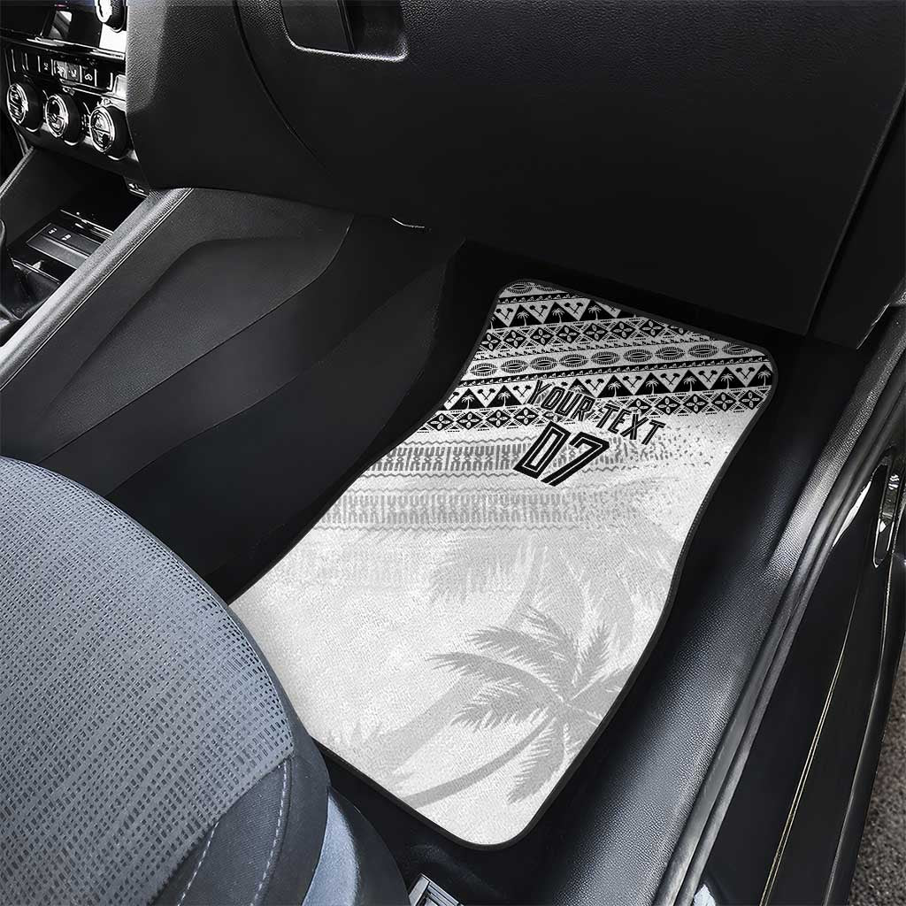 Fiji Rugby Custom Kaiviti Masi Car Mats Black - Aussie Hoodie