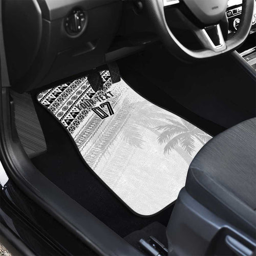 Fiji Rugby Custom Kaiviti Masi Car Mats Black - Aussie Hoodie