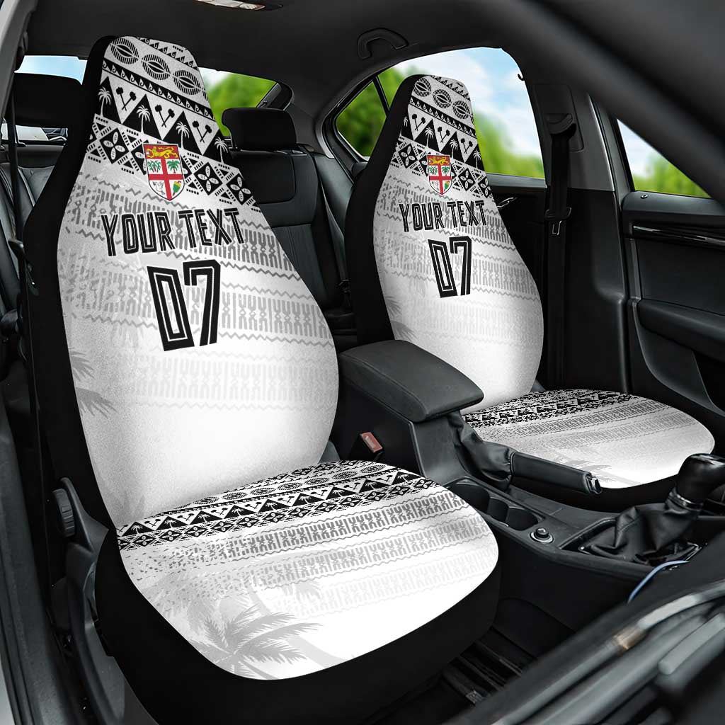 Fiji Rugby Custom Kaiviti Masi Car Seat Cover Black - Aussie Hoodie