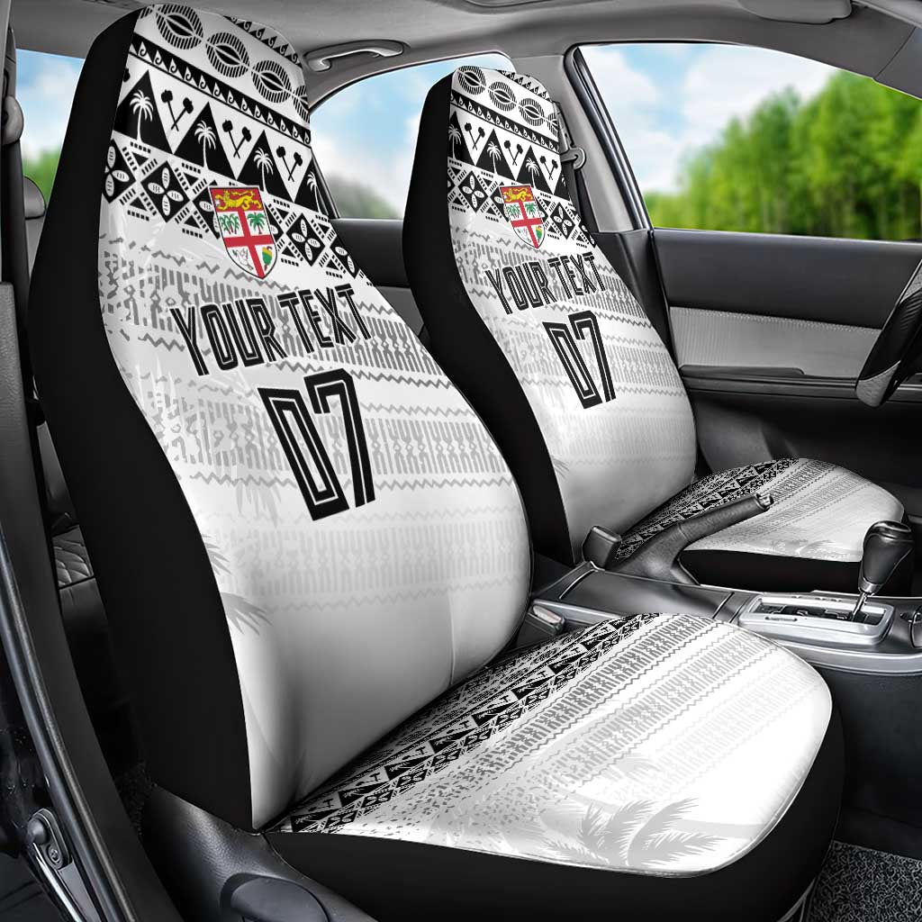 Fiji Rugby Custom Kaiviti Masi Car Seat Cover Black - Aussie Hoodie