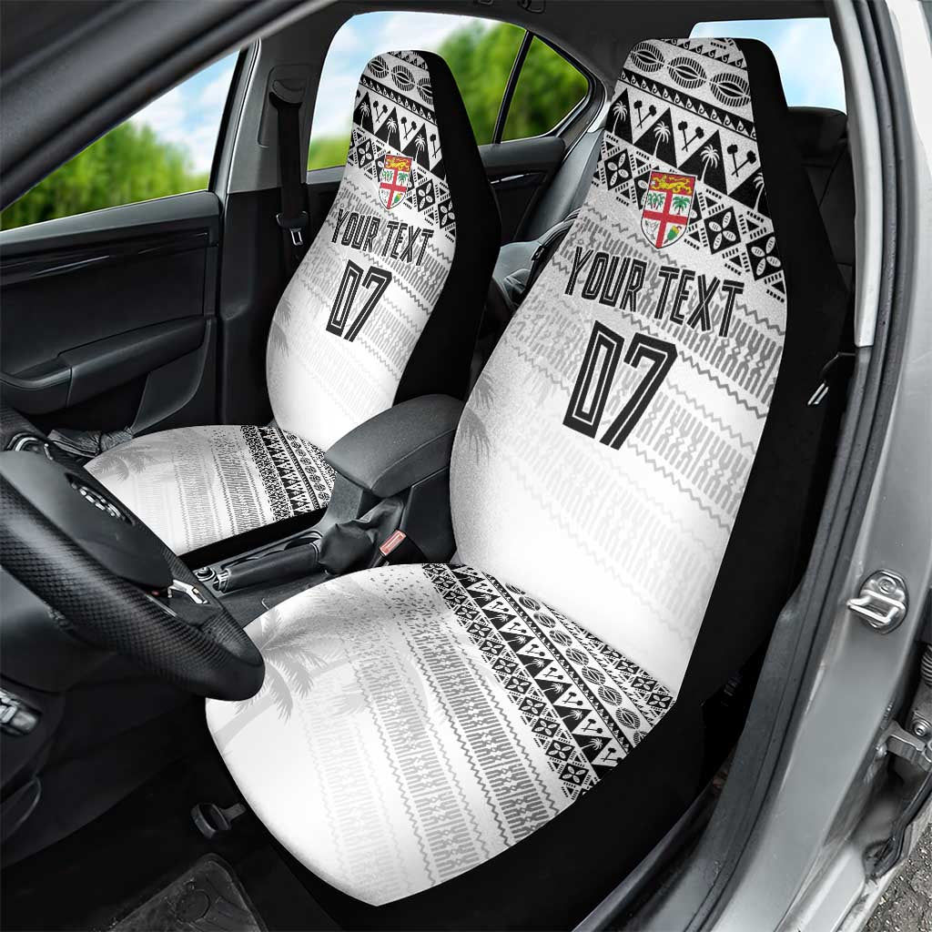Fiji Rugby Custom Kaiviti Masi Car Seat Cover Black - Aussie Hoodie