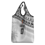 Fiji Rugby Custom Kaiviti Masi Grocery Bag Black - Aussie Hoodie