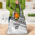 Fiji Rugby Custom Kaiviti Masi Grocery Bag Black - Aussie Hoodie