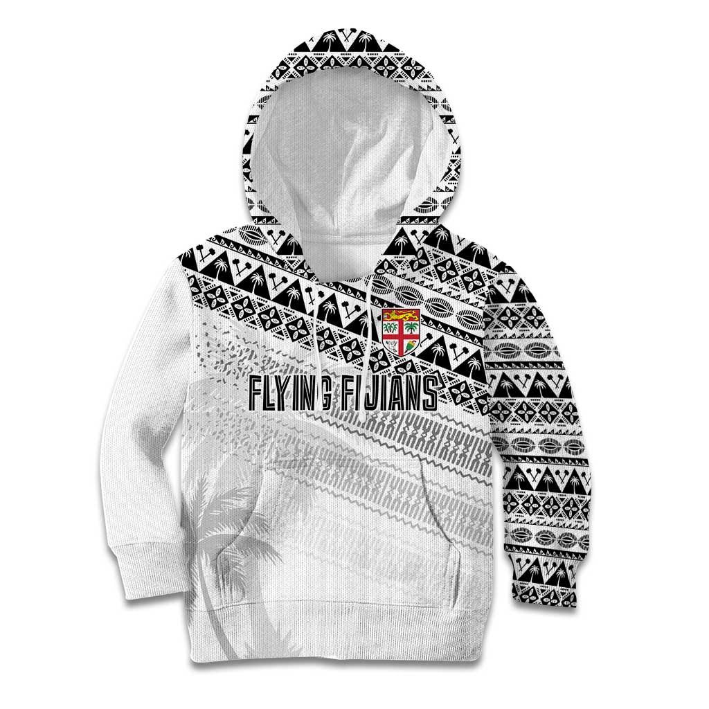 Fiji Rugby Custom Kaiviti Masi Kid Hoodie Black - Aussie Hoodie