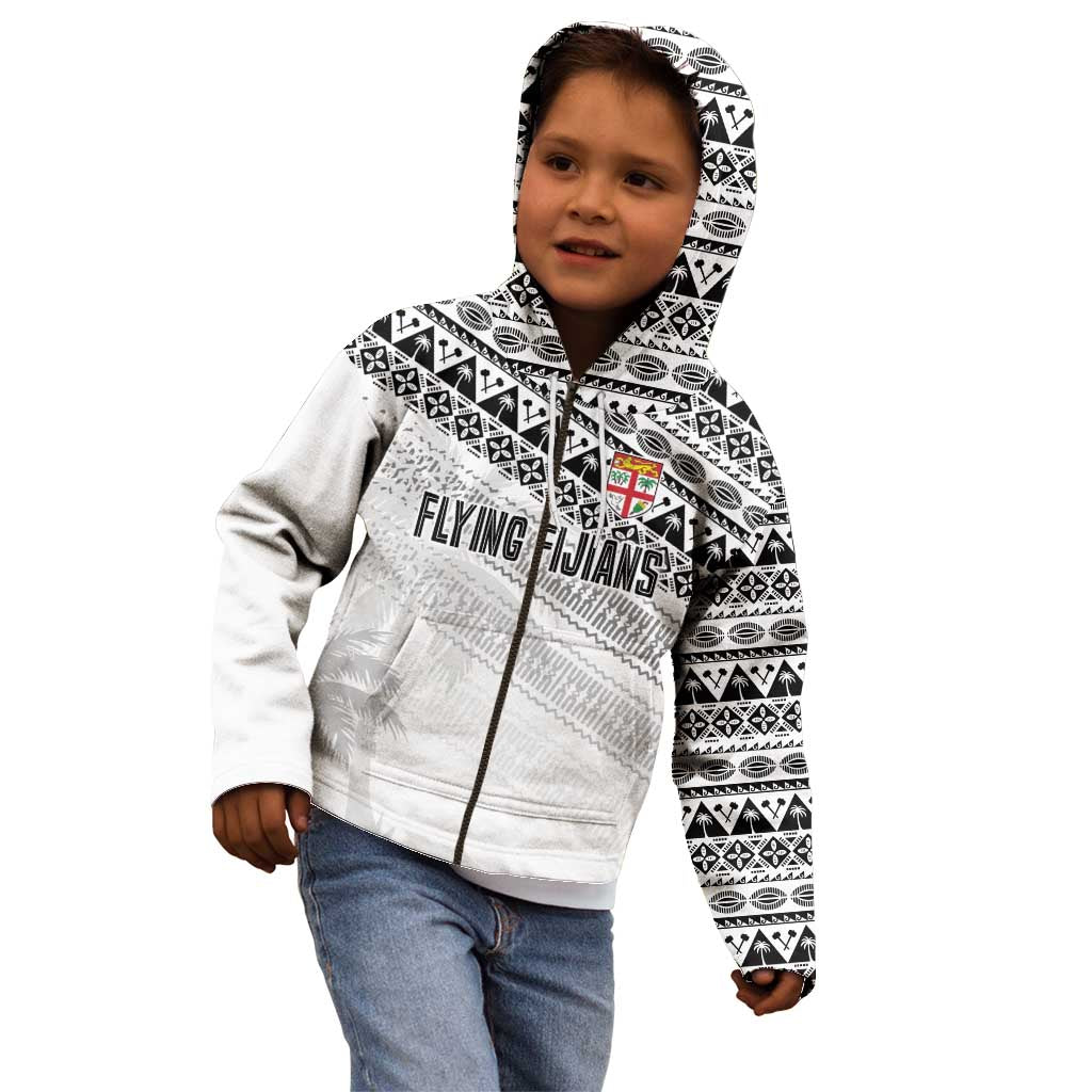 Fiji Rugby Custom Kaiviti Masi Kid Hoodie Black - Aussie Hoodie