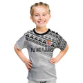 Fiji Rugby Custom Kaiviti Masi Kid T Shirt Black - Aussie Hoodie