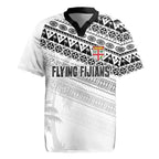 Fiji Rugby Custom Kaiviti Masi Rugby Jersey Black - Aussie Hoodie