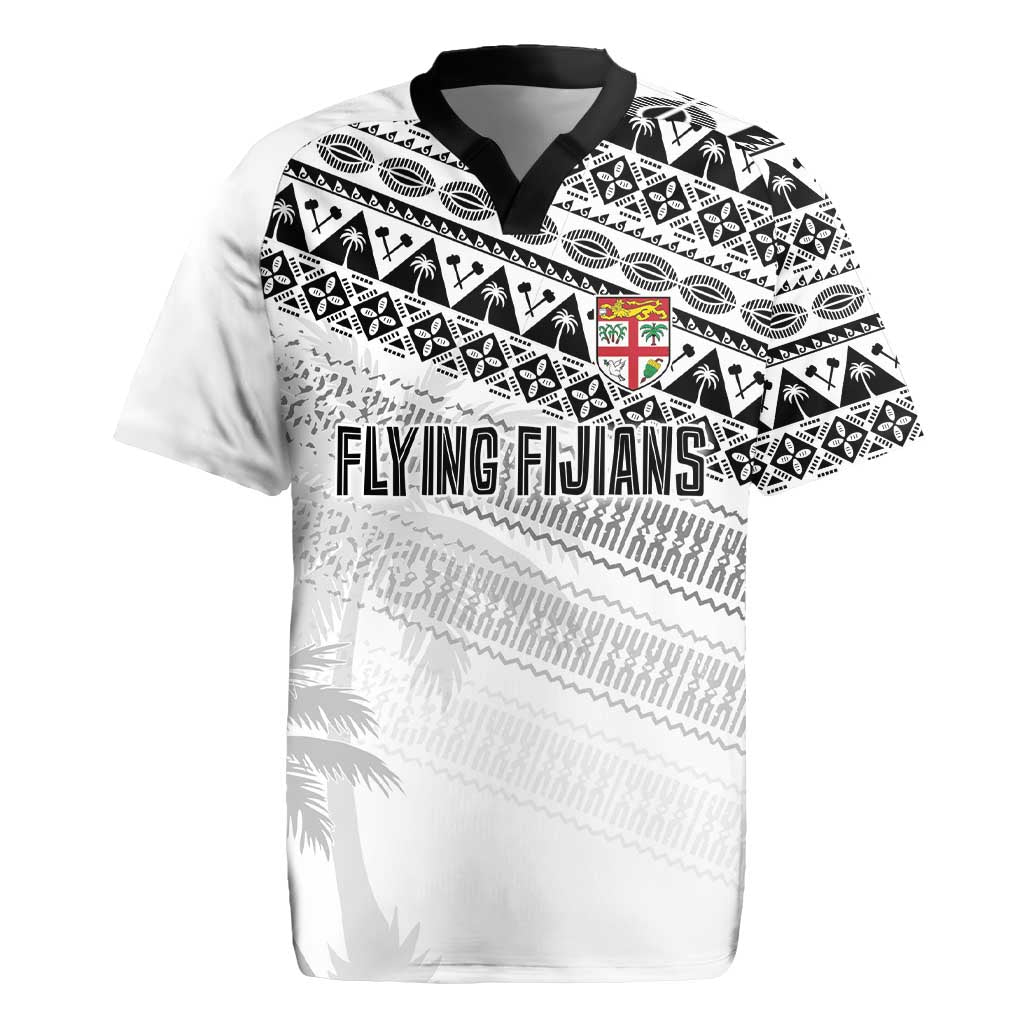 Fiji Rugby Custom Kaiviti Masi Rugby Jersey Black - Aussie Hoodie