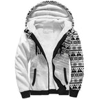 Fiji Rugby Custom Kaiviti Masi Sherpa Hoodie Black - Aussie Hoodie