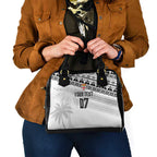 Fiji Rugby Custom Kaiviti Masi Shoulder Handbag Black - Aussie Hoodie