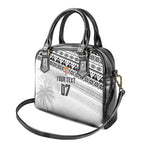 Fiji Rugby Custom Kaiviti Masi Shoulder Handbag Black - Aussie Hoodie
