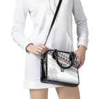 Fiji Rugby Custom Kaiviti Masi Shoulder Handbag Black - Aussie Hoodie