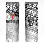 Fiji Rugby Custom Kaiviti Masi Skinny Tumbler Black - Aussie Hoodie