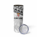 Fiji Rugby Custom Kaiviti Masi Skinny Tumbler Black - Aussie Hoodie