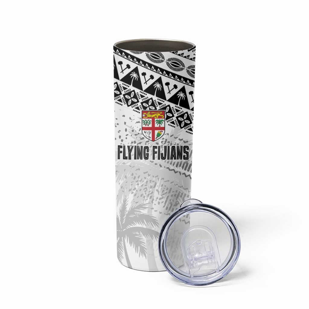 Fiji Rugby Custom Kaiviti Masi Skinny Tumbler Black - Aussie Hoodie