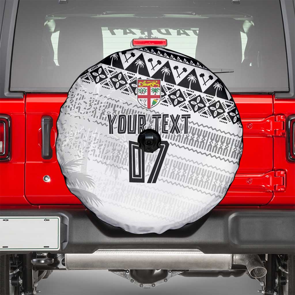 Fiji Rugby Custom Kaiviti Masi Spare Tire Cover Black - Aussie Hoodie