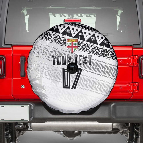 Fiji Rugby Custom Kaiviti Masi Spare Tire Cover Black - Aussie Hoodie