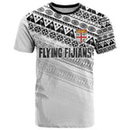 Fiji Rugby Custom Kaiviti Masi T Shirt Black - Aussie Hoodie