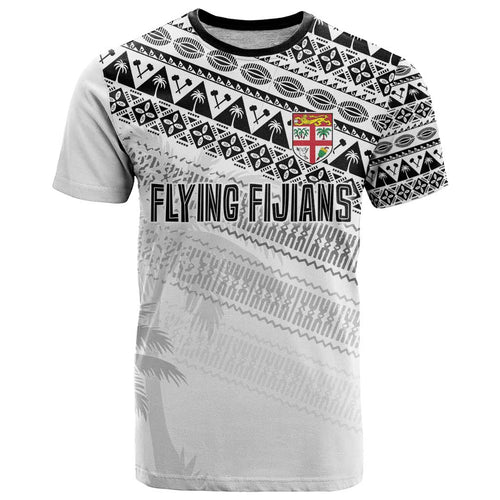 Fiji Rugby Custom Kaiviti Masi T Shirt Black - Aussie Hoodie