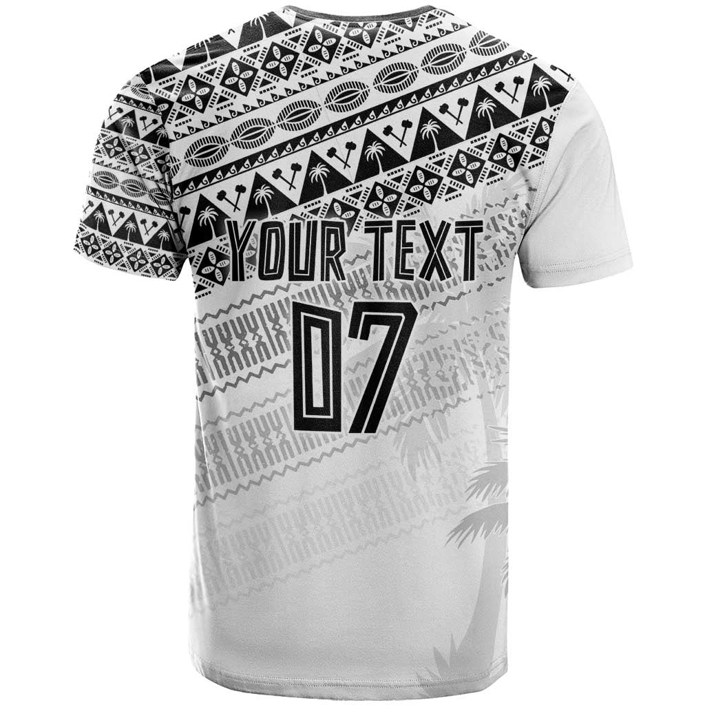 Fiji Rugby Custom Kaiviti Masi T Shirt Black - Aussie Hoodie
