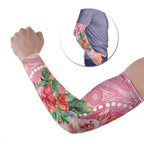 Breast Cancer Pink Cockatoo Arm Sleeves Indigenous Australia Watercolor Glaze - Aussie Hoodie