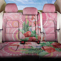 Breast Cancer Pink Cockatoo Back Car Seat Cover Indigenous Australia Watercolor Glaze - Aussie Hoodie