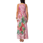 Breast Cancer Pink Cockatoo Family Matching Tank Maxi Dress and Hawaiian Shirt Indigenous Australia Watercolor Glaze - Aussie Hoodie