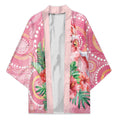 Breast Cancer Pink Cockatoo Kimono Indigenous Australia Watercolor Glaze - Aussie Hoodie