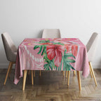 Breast Cancer Pink Cockatoo Tablecloth Indigenous Australia Watercolor Glaze - Aussie Hoodie