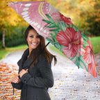 Breast Cancer Pink Cockatoo Umbrella Indigenous Australia Watercolor Glaze - Aussie Hoodie