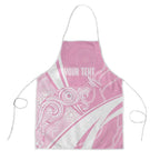 Australia Bowls Personalised Indigenous Pink Round Apron - Aussie Hoodie