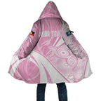 Australia Bowls Personalised Indigenous Pink Round Cloak - Aussie Hoodie