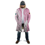 Australia Bowls Personalised Indigenous Pink Round Cloak - Aussie Hoodie