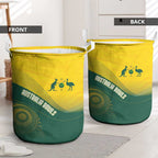 Australia Bowls Laundry Basket Basic Marble Glaze - National Color - Aussie Hoodie