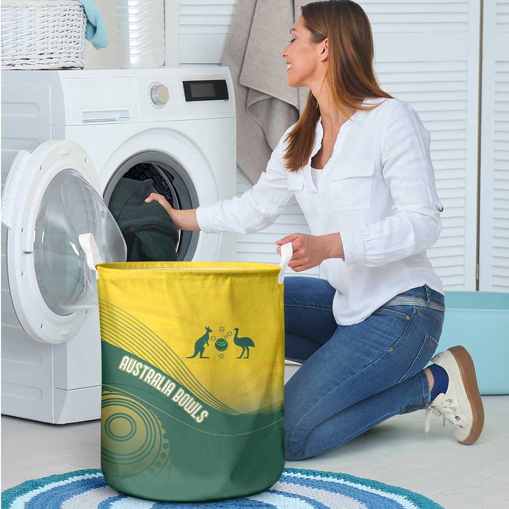 Australia Bowls Laundry Basket Basic Marble Glaze - National Color - Aussie Hoodie