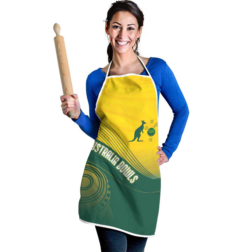 Australia Bowls Apron Basic Marble Glaze - National Color - Aussie Hoodie
