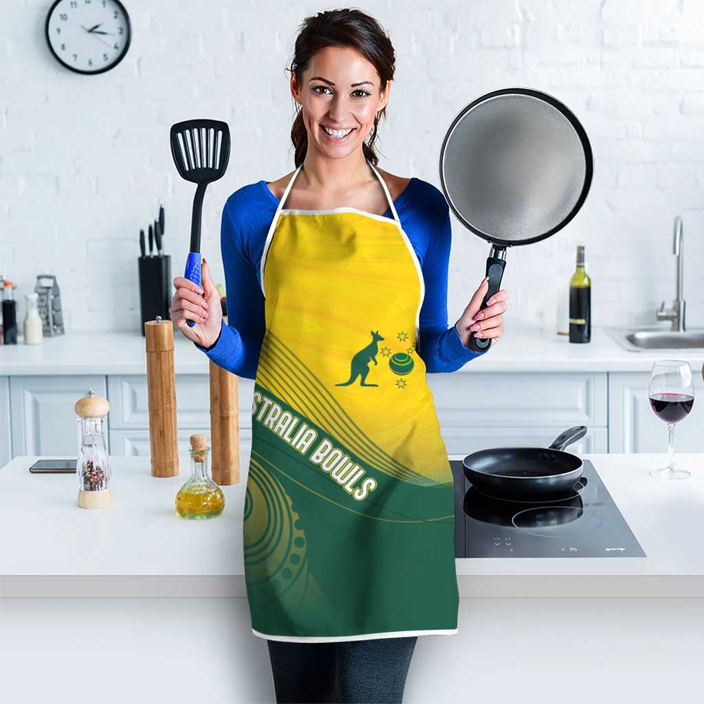 Australia Bowls Apron Basic Marble Glaze - National Color - Aussie Hoodie