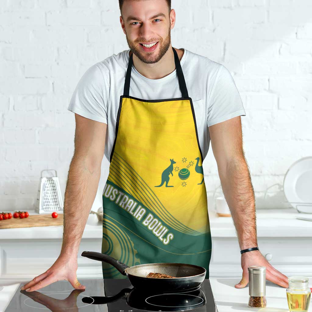 Australia Bowls Apron Basic Marble Glaze - National Color - Aussie Hoodie
