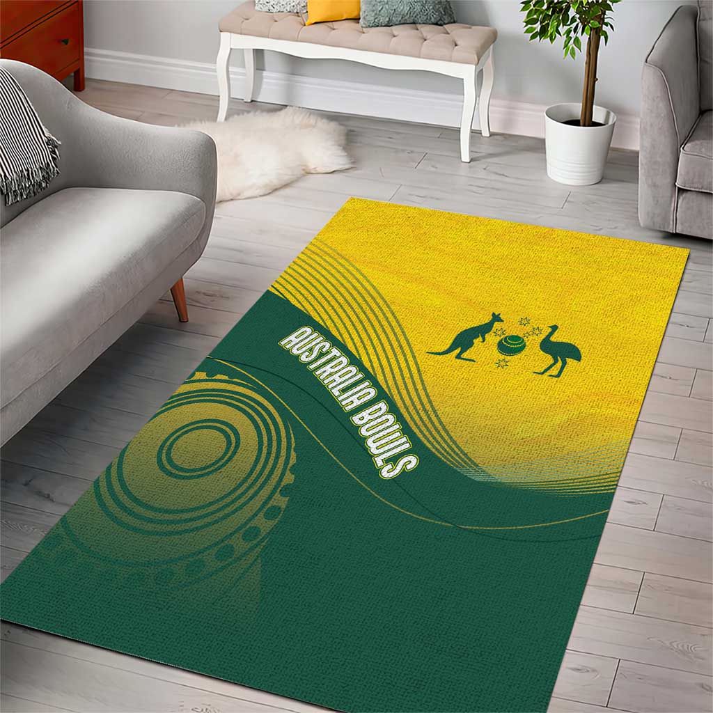 Australia Bowls Area Rug Basic Marble Glaze - National Color - Aussie Hoodie